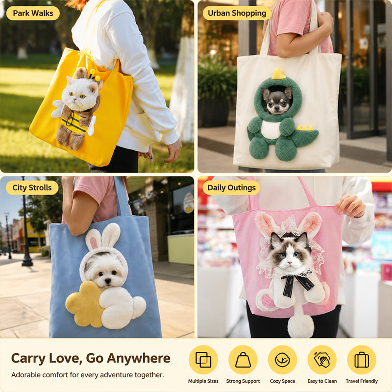 Loovina™ Peek-a-Boo Tote Bag
