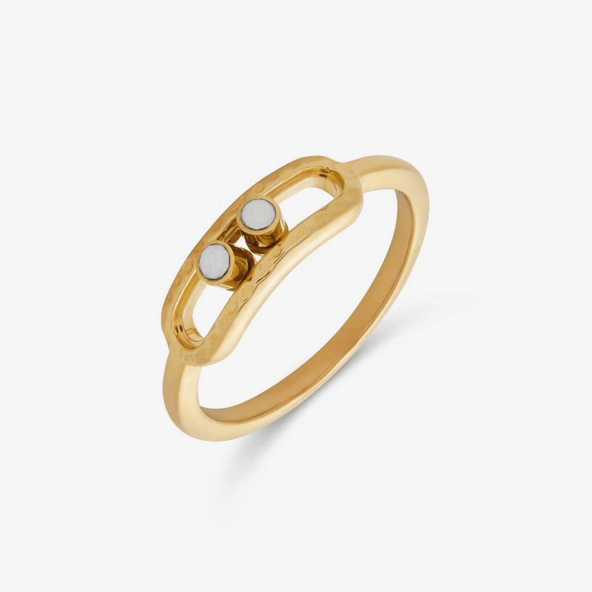 The two beads sliding side to side
