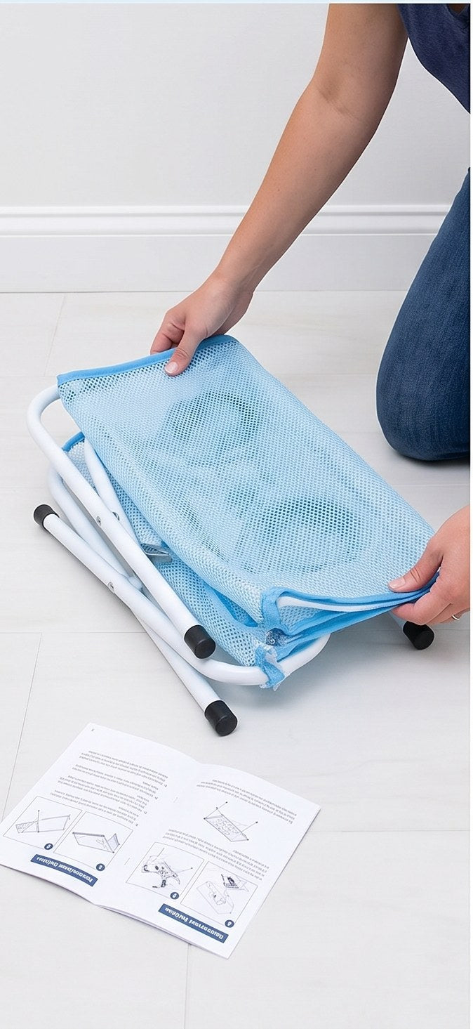 How to use the Loovina Dog Shower Stand, step 1