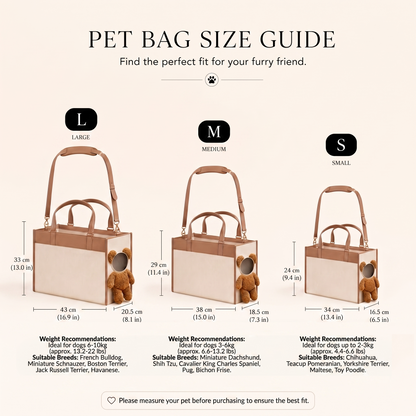 Loovina Tote Bag size guide