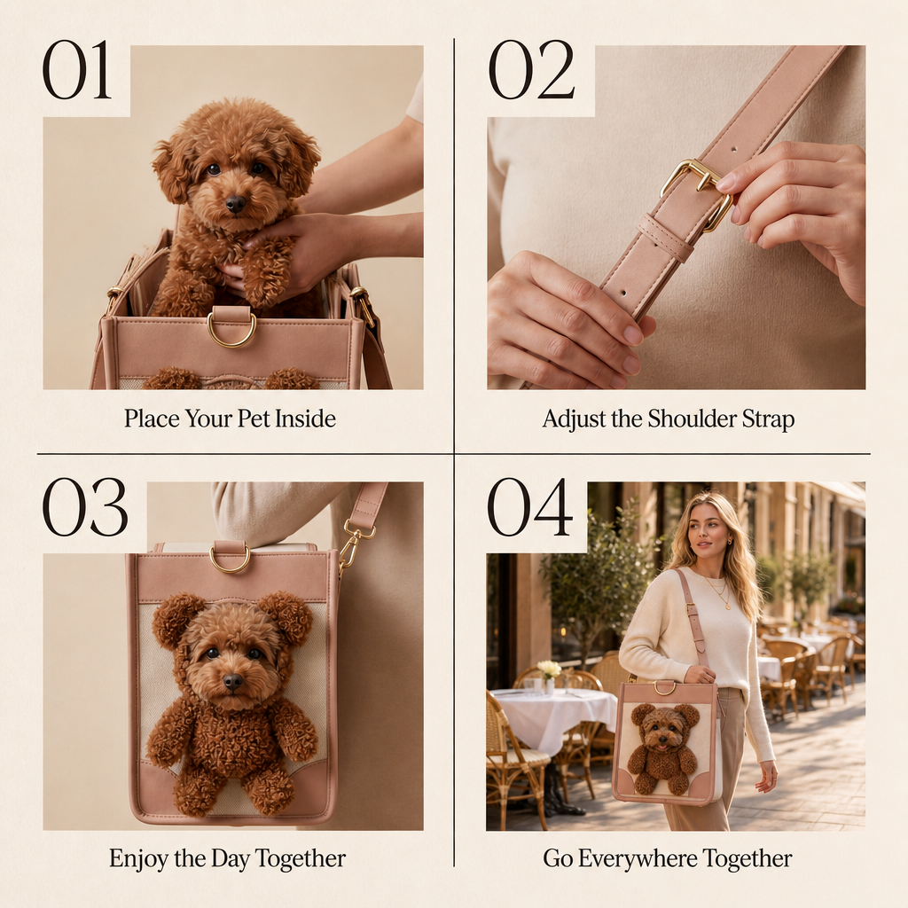 Loovina Tote Bag: how to use in 4 steps