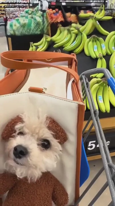 Loovina Tote Bag in a shopping cart